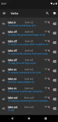 English phrasal verbs android App screenshot 4