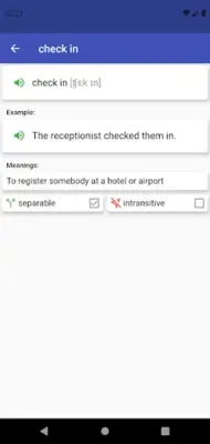 English phrasal verbs android App screenshot 6