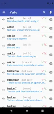 English phrasal verbs android App screenshot 7